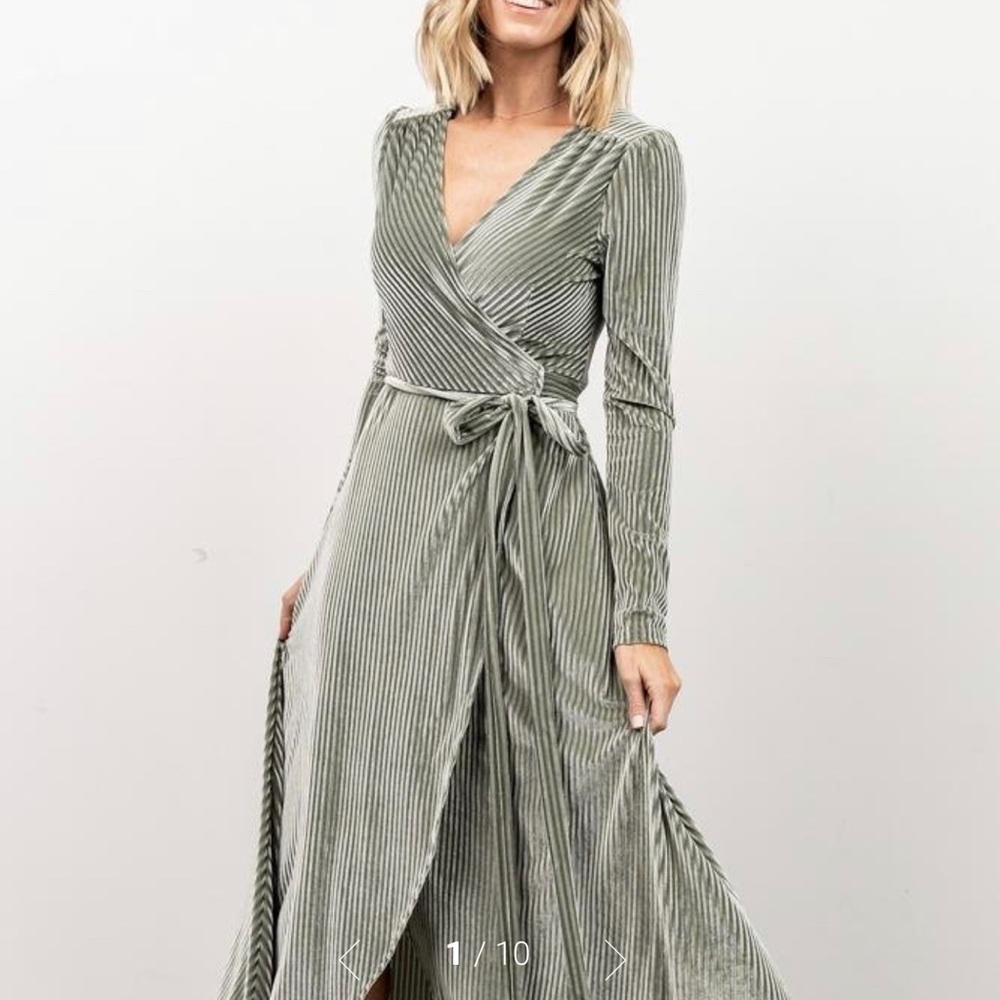 Ribbed, Velvet dress